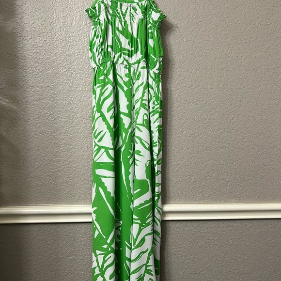 Lilly Pulitzer for Target Boom Boom green jumpsuit size XL girls - Picture 2 of 9